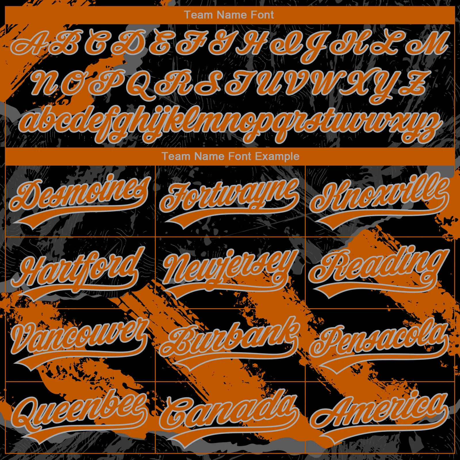 Custom Stitched Black Texas Orange Steel Gray-Gray 3D Pattern Design Splash Sports Pullover Sweatshirt Hoodie - Image 3