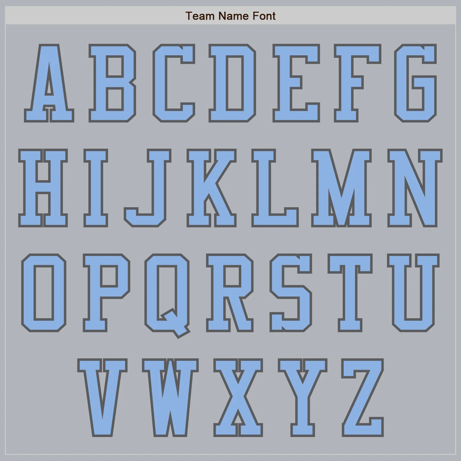 Custom Gray Light Blue-Steel Gray Authentic Baseball Jersey - Image 7