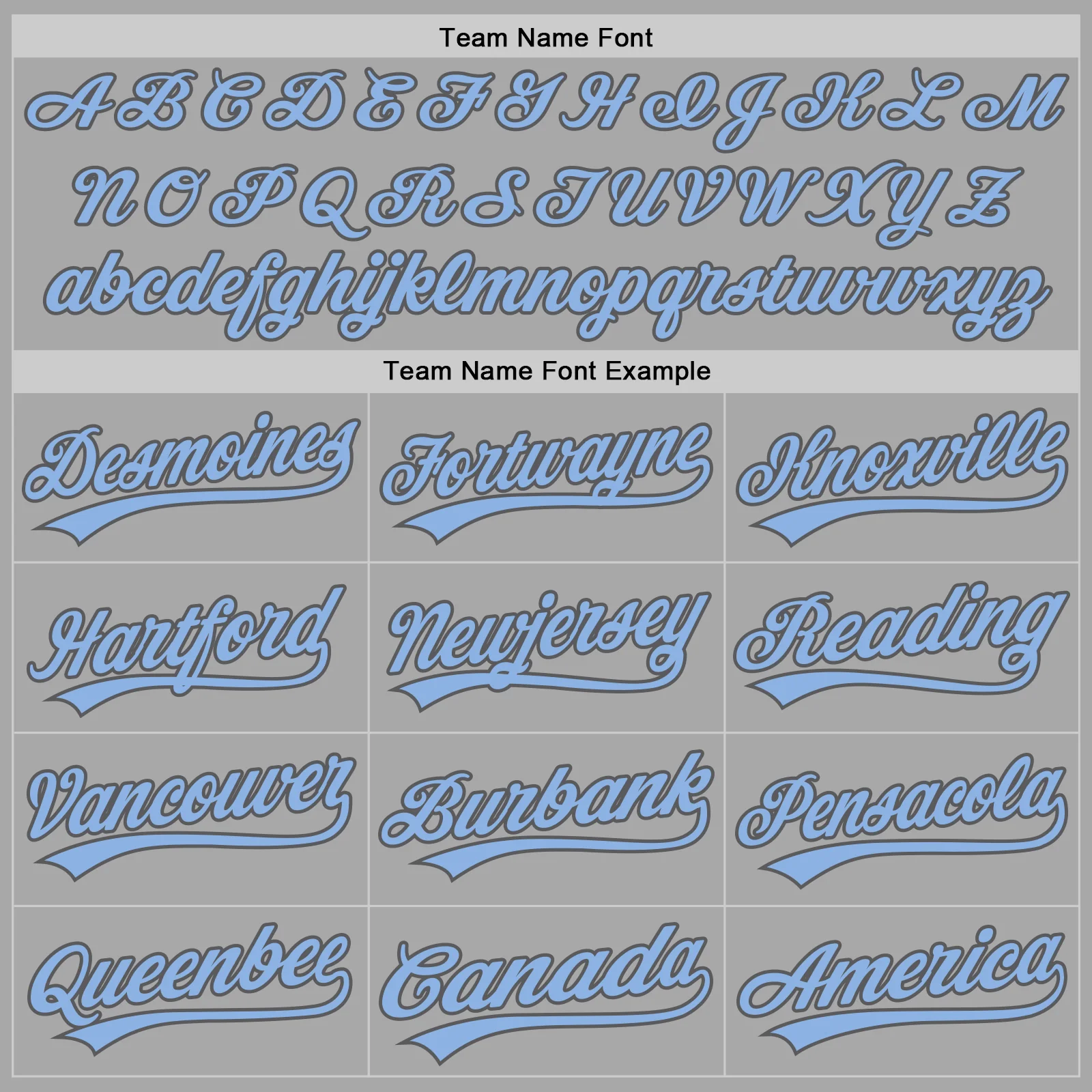 Custom Stitched Gray Light Blue-Steel Gray Baseball Pullover Sweatshirt Hoodie - Image 3