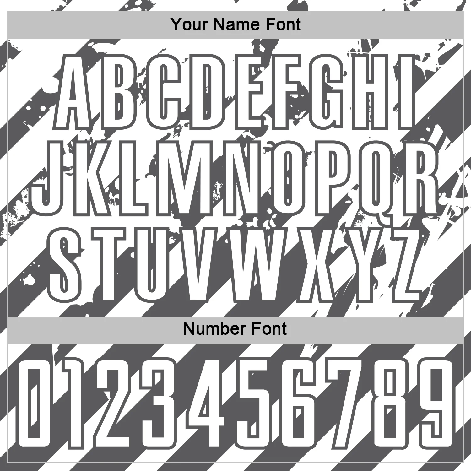 Custom White Steel Gray Distressed Diagonal Stripe Pattern Sports Sublimation Soccer Uniform Jersey - Image 6