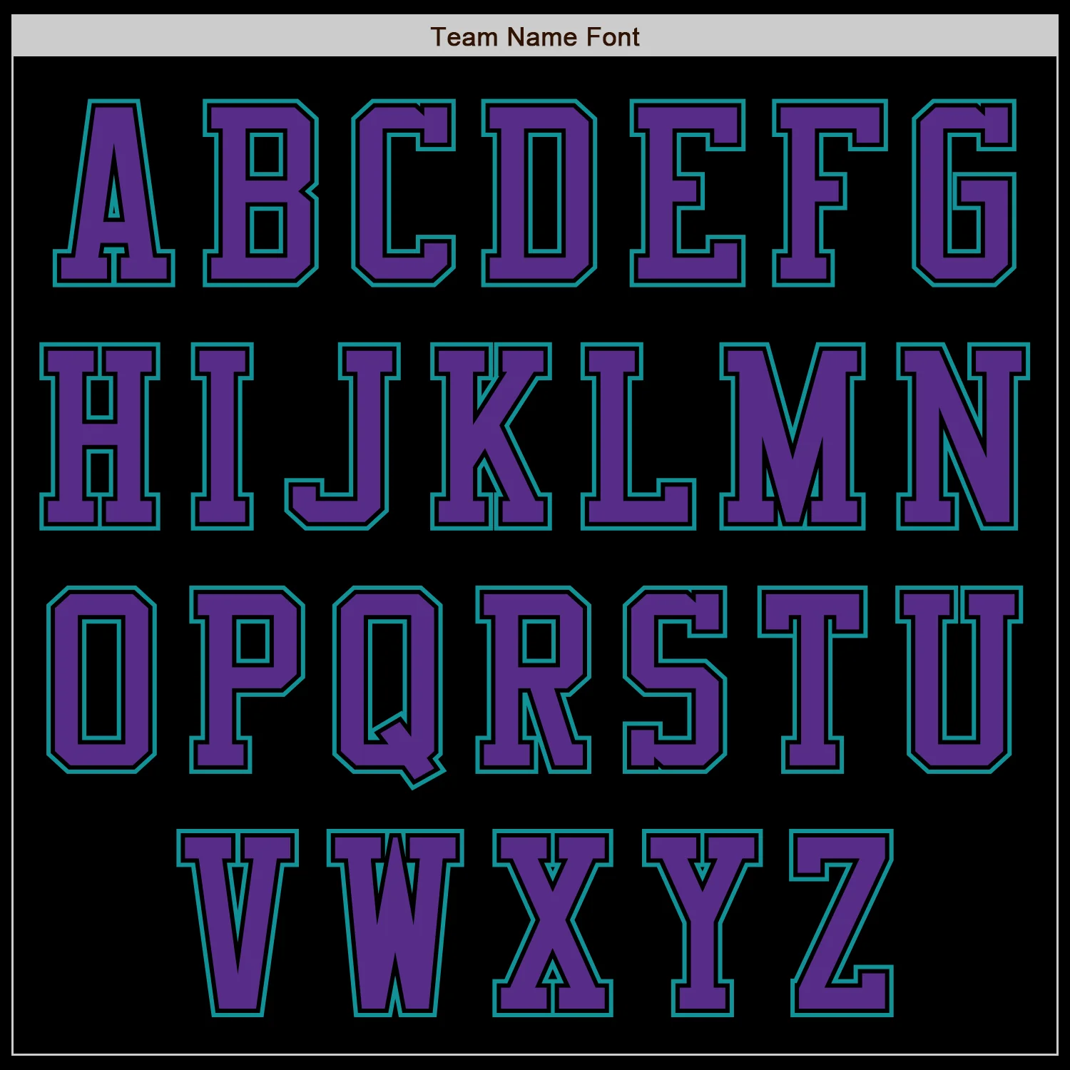 Custom Black Purple-Teal Authentic Baseball Jersey - Image 7