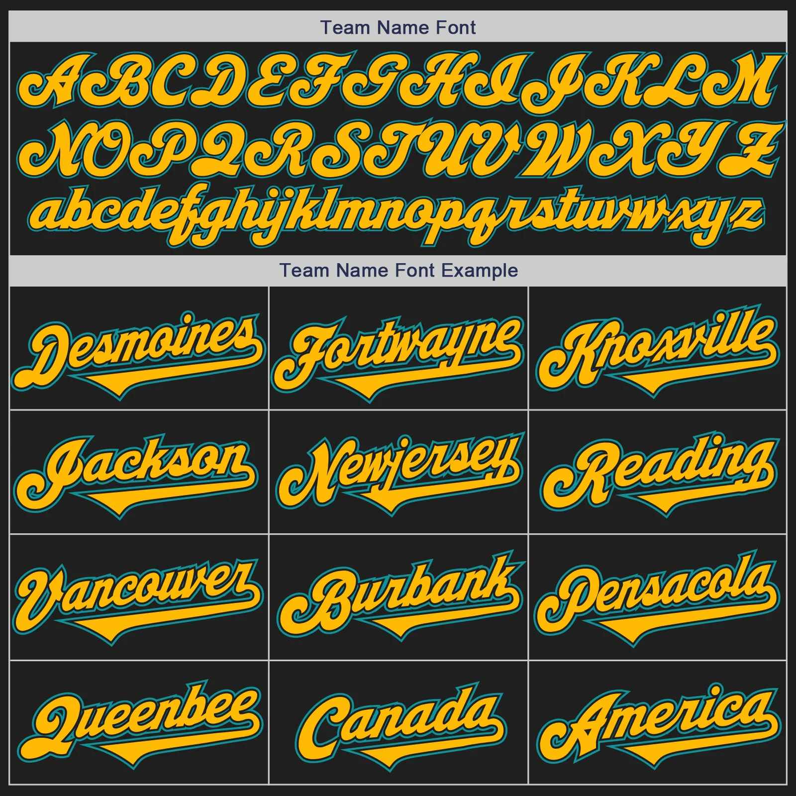 Custom Black Gold-Teal Authentic Two Tone Baseball Jersey - Image 4