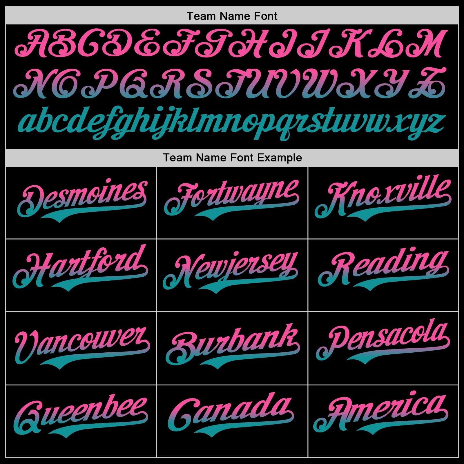 Custom Black Pink-Teal Authentic Fade Fashion Baseball Jersey - Image 4