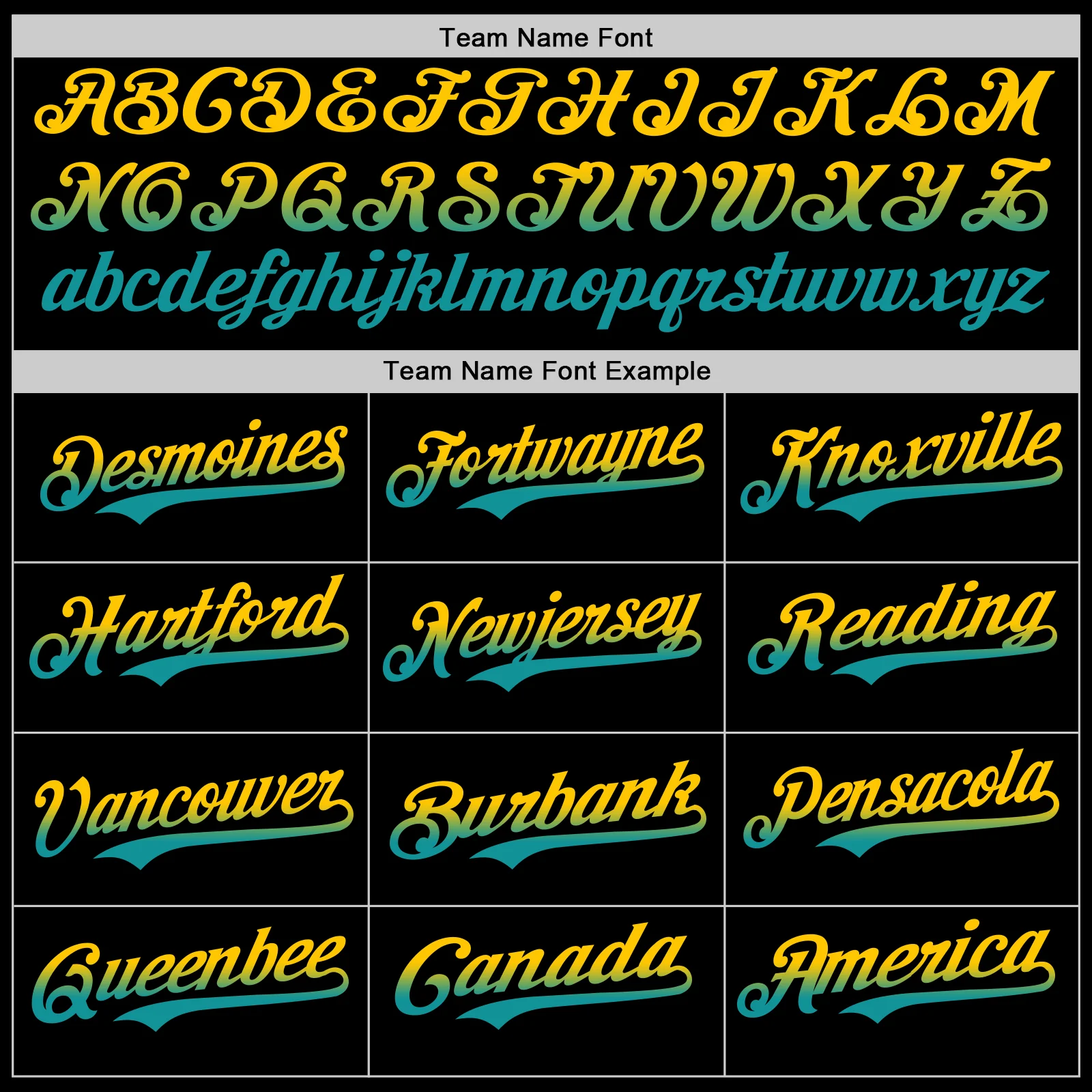 Custom Black Yellow-Teal Authentic Fade Fashion Baseball Jersey - Image 4