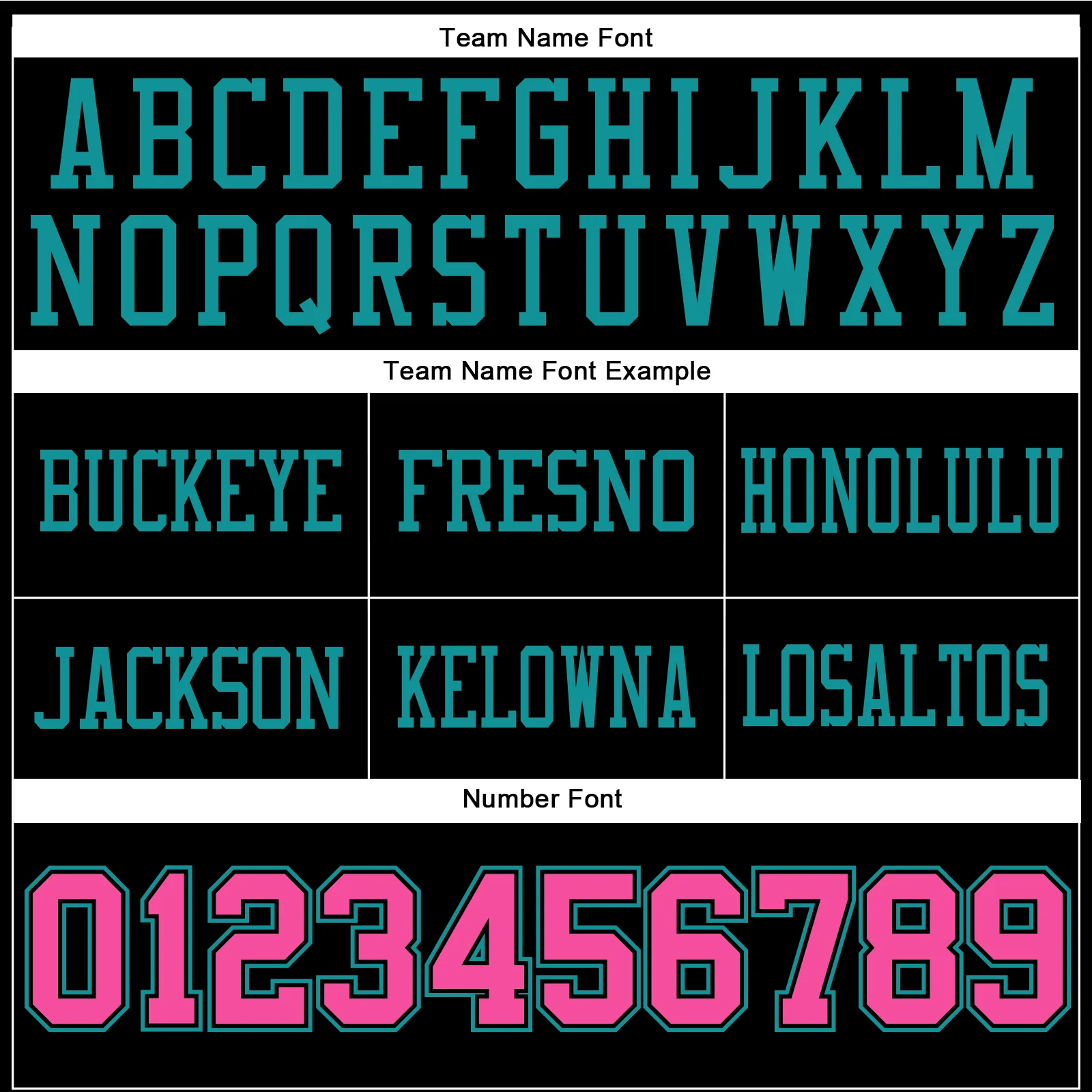 Custom Black Pink-Teal Authentic Football Jersey - Image 4