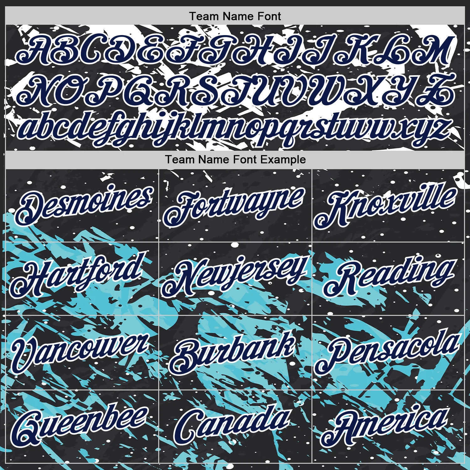 Custom Black Navy-Teal 3D Esports Performance T-Shirt - Image 3