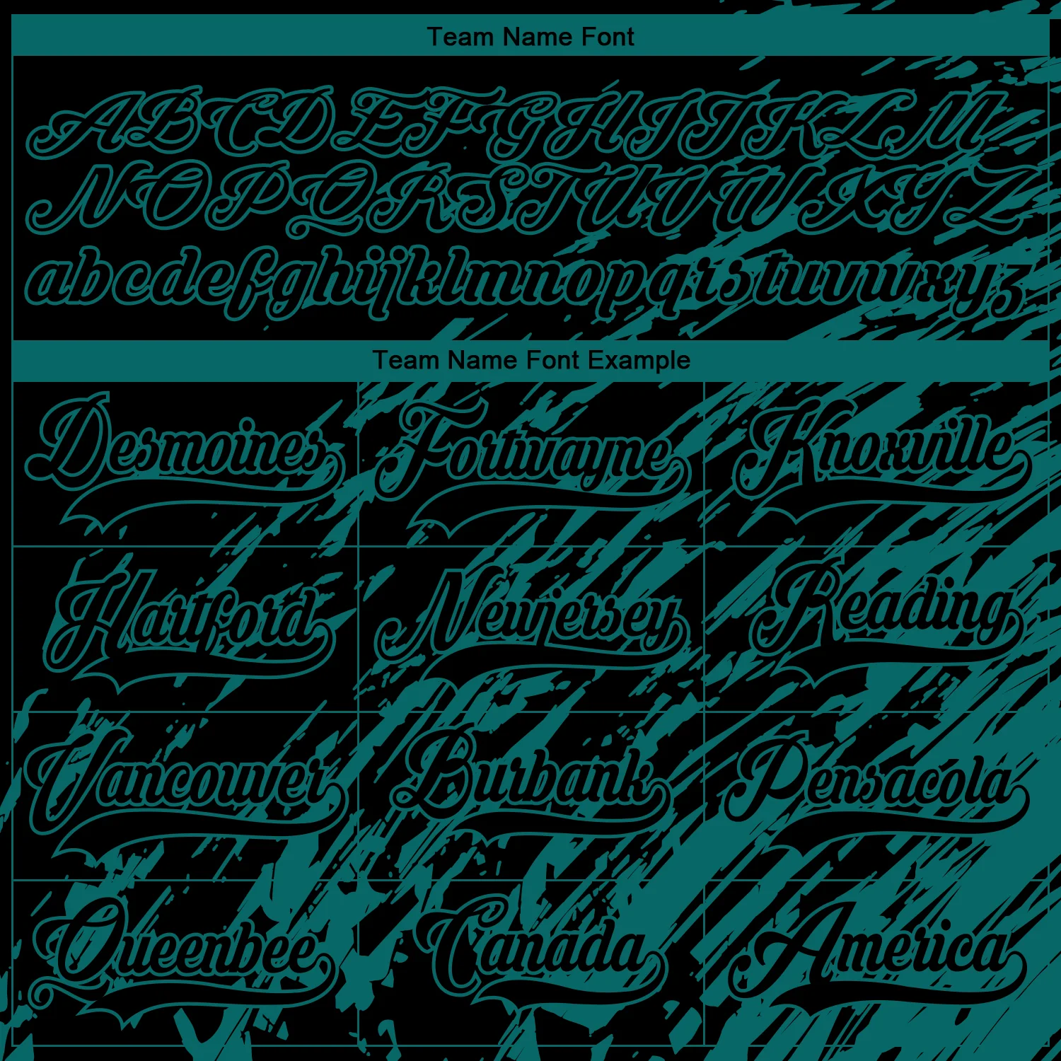Custom Black Teal-White 3D Splash Art Hockey Lace Neck Jersey - Image 6