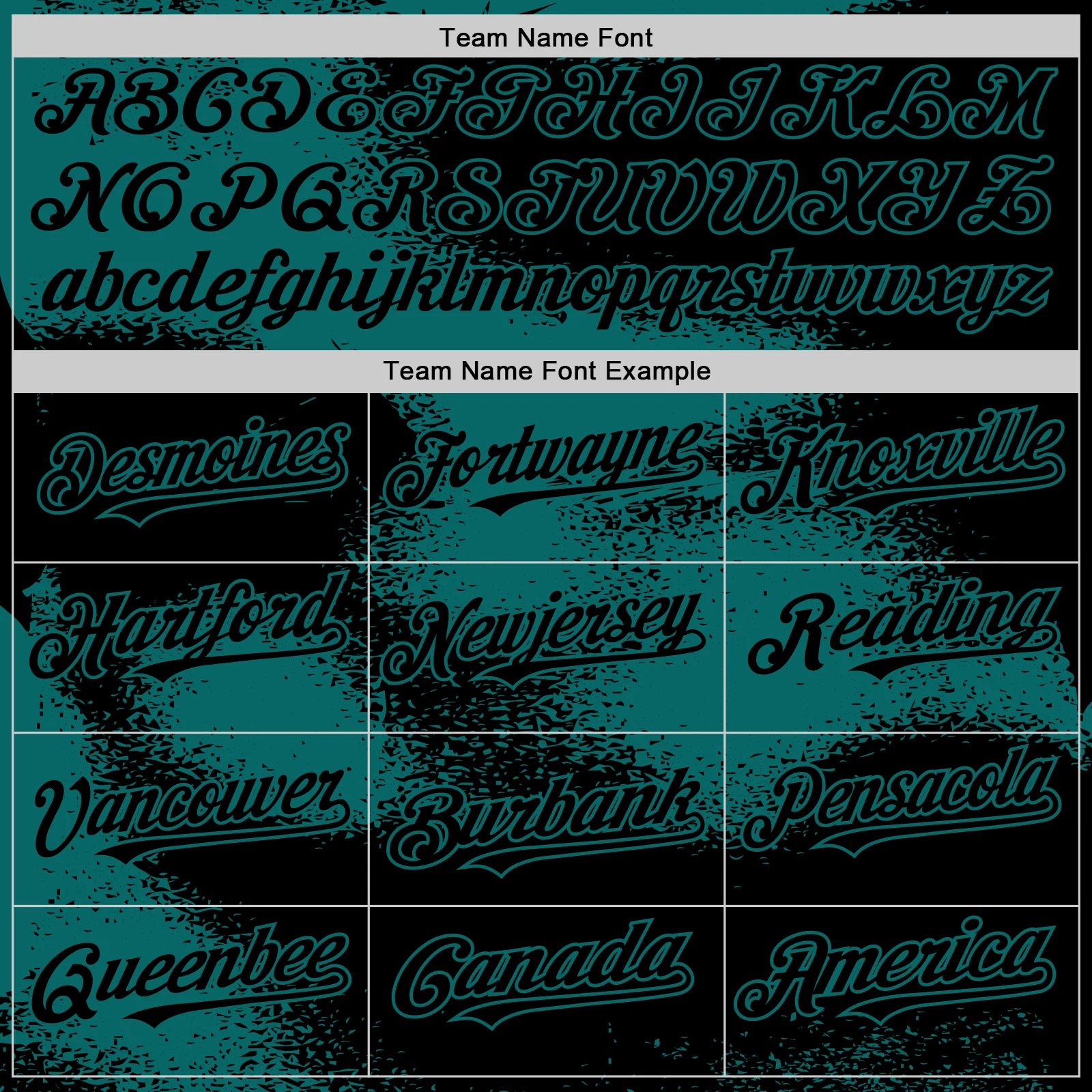 Custom Black Teal Abstract Color Blocks Fragment Pattern Bomber Full-Snap Varsity Letterman Hoodie Jacket - Image 5