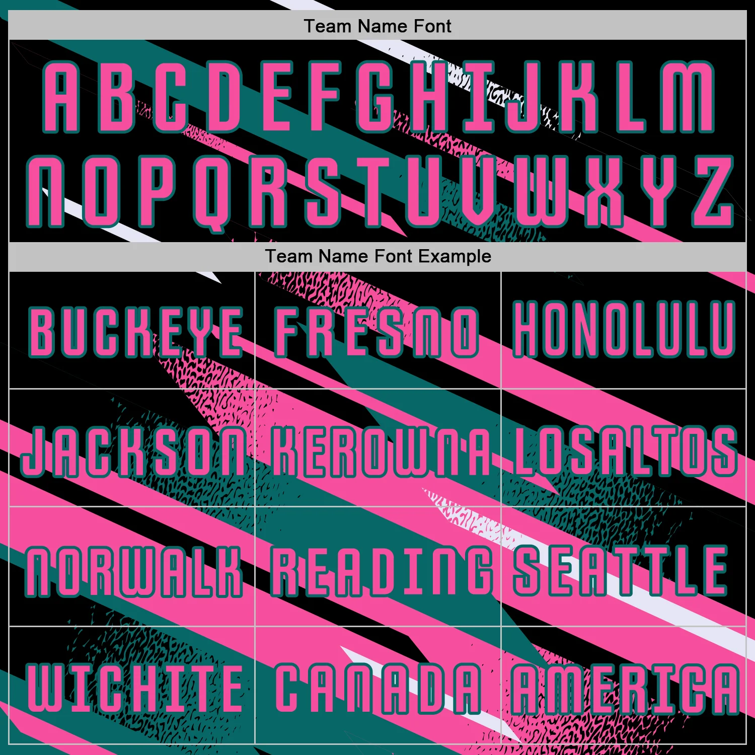 Custom Black Pink Teal-White Grunge Stripe And Grainy Sports Sublimation Soccer Uniform Jersey - Image 5