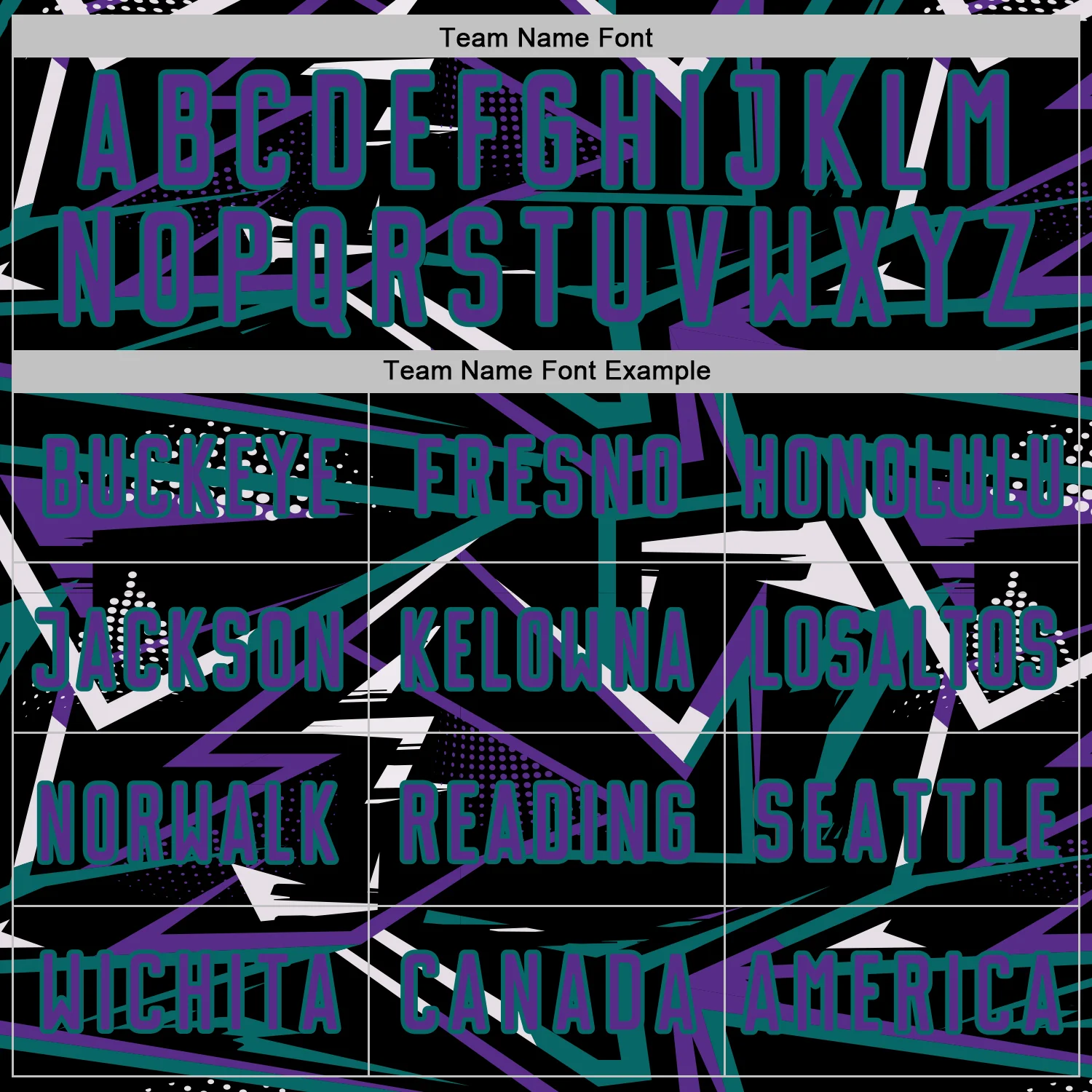 Custom Black Purple Teal-White Abstract Geometric Stripes Sports Sublimation Soccer Uniform Jersey - Image 5