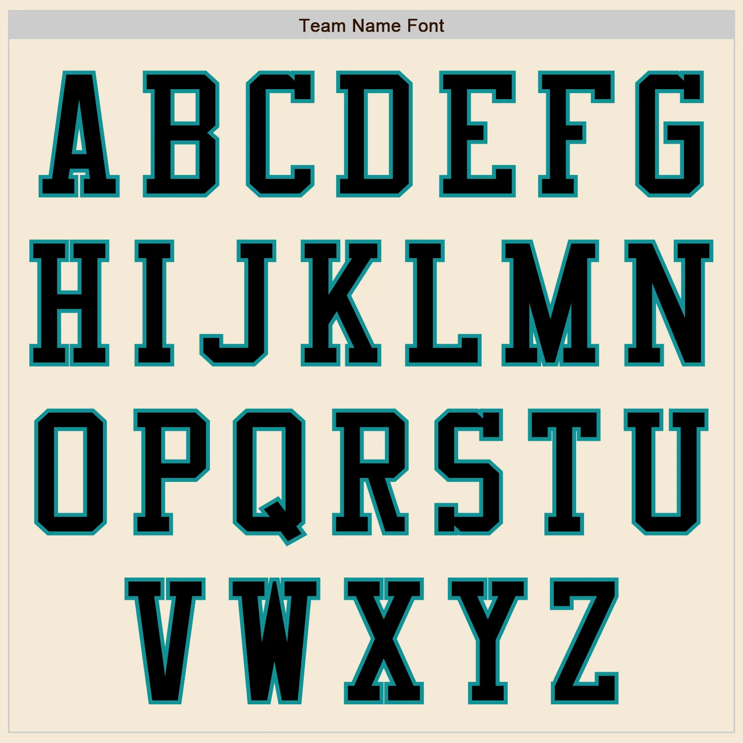 Custom Cream Black-Teal Authentic Baseball Jersey - Image 7