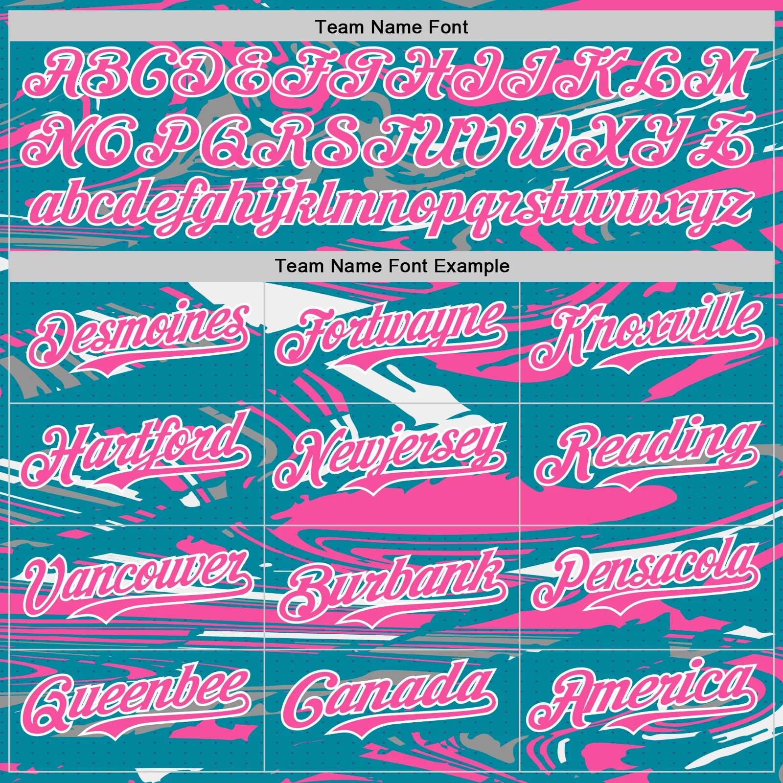 Custom Figure Pink Teal-White Fluid Pattern Bomber Full-Snap Varsity Letterman Hoodie Jacket - Image 5