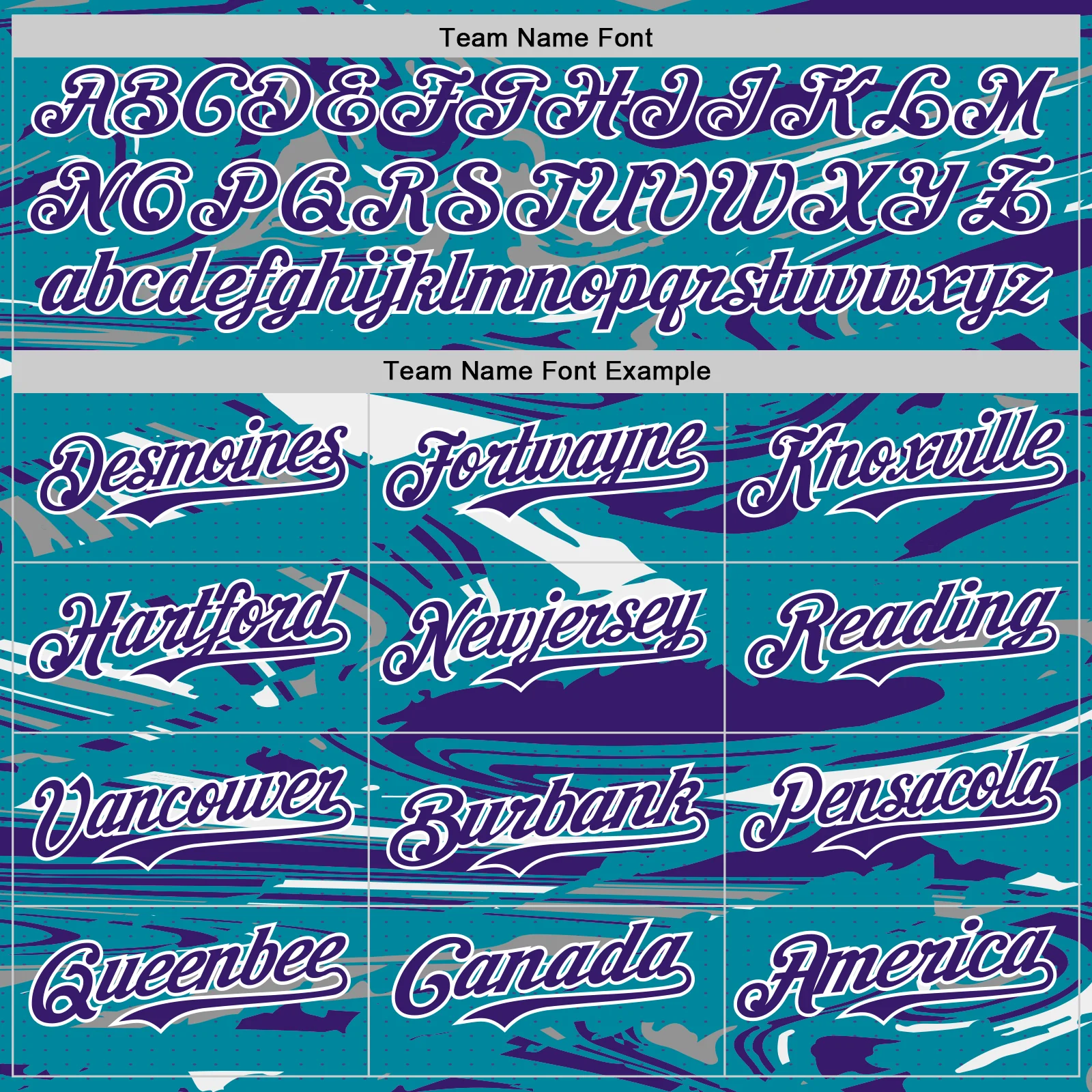 Custom Figure Purple Teal-White Fluid Pattern Bomber Full-Snap Varsity Letterman Hoodie Jacket - Image 5