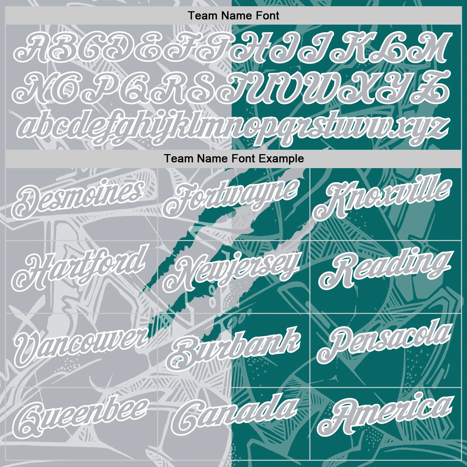 Custom Graffiti Pattern Gray Teal-White 3D Scratch Performance Polo Shirt - Image 4