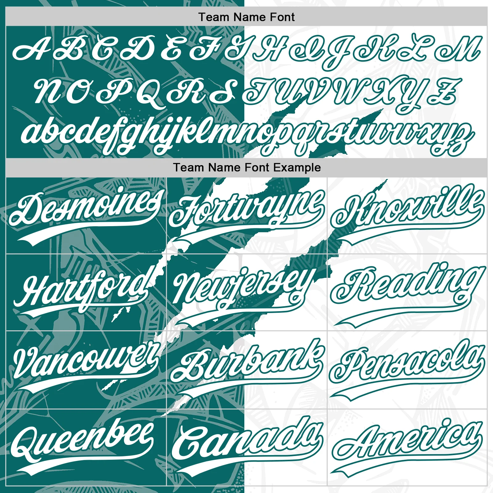 Custom Graffiti Pattern White-Teal 3D Scratch Two-Button Unisex Softball Jersey - Image 4