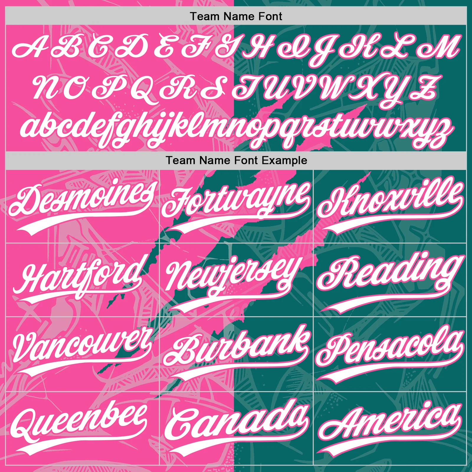 Custom Graffiti Pattern White Teal-Pink 3D Scratch Two-Button Unisex Softball Jersey - Image 4