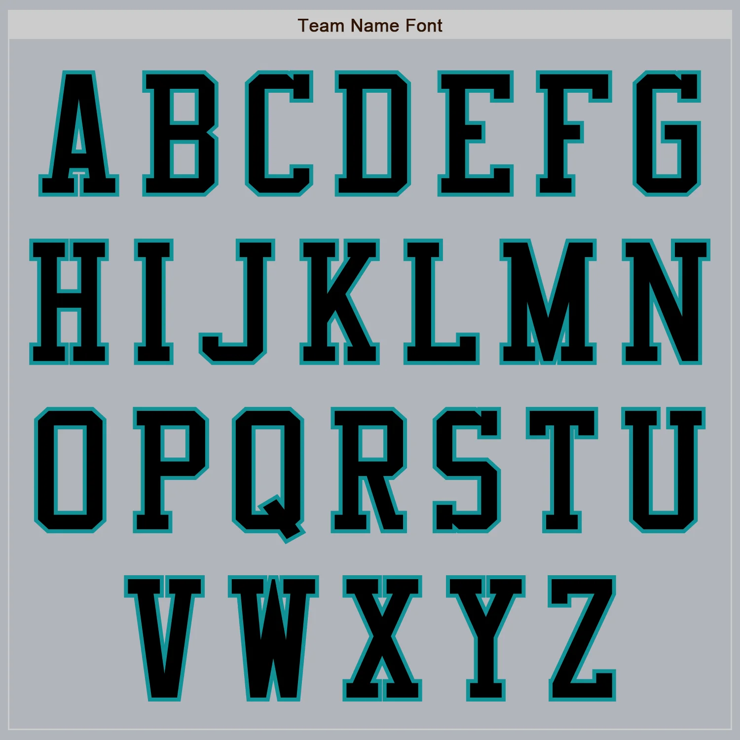 Custom Gray Black-Teal Authentic Baseball Jersey - Image 3