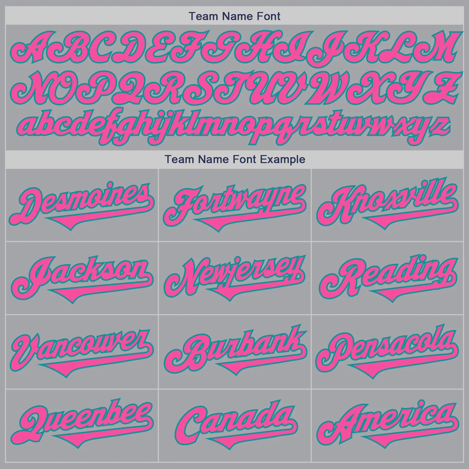 Custom Gray Pink-Teal Authentic Two Tone Baseball Jersey - Image 4