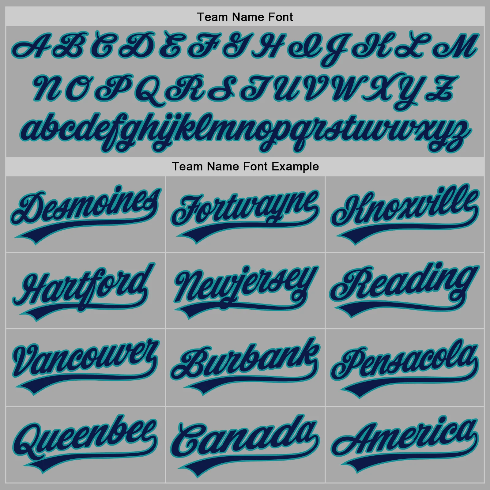 Custom Stitched Gray Navy-Teal Baseball Pullover Sweatshirt Hoodie - Image 3