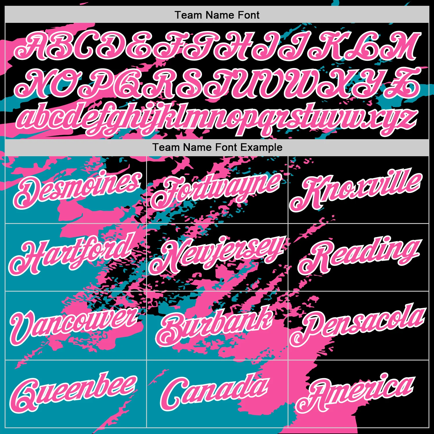 Custom Stitched Black Pink Teal-White 3D Pattern Design Abstract Fragment Art Splash Sports Pullover Sweatshirt Hoodie - Image 3