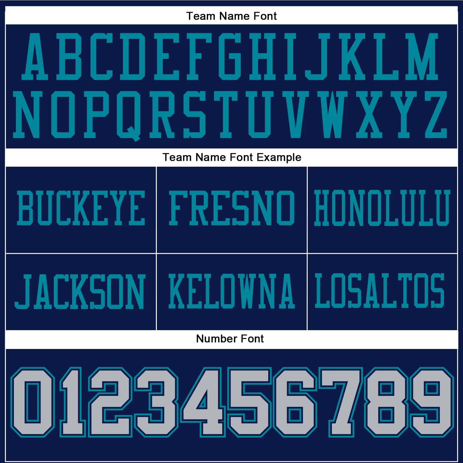 Custom Navy Gray-Teal Authentic Football Jersey - Image 4