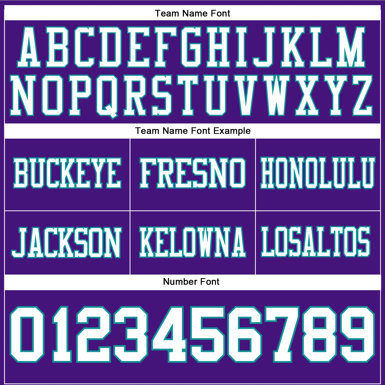 Custom Purple White-Teal Authentic Football Jersey - Image 4