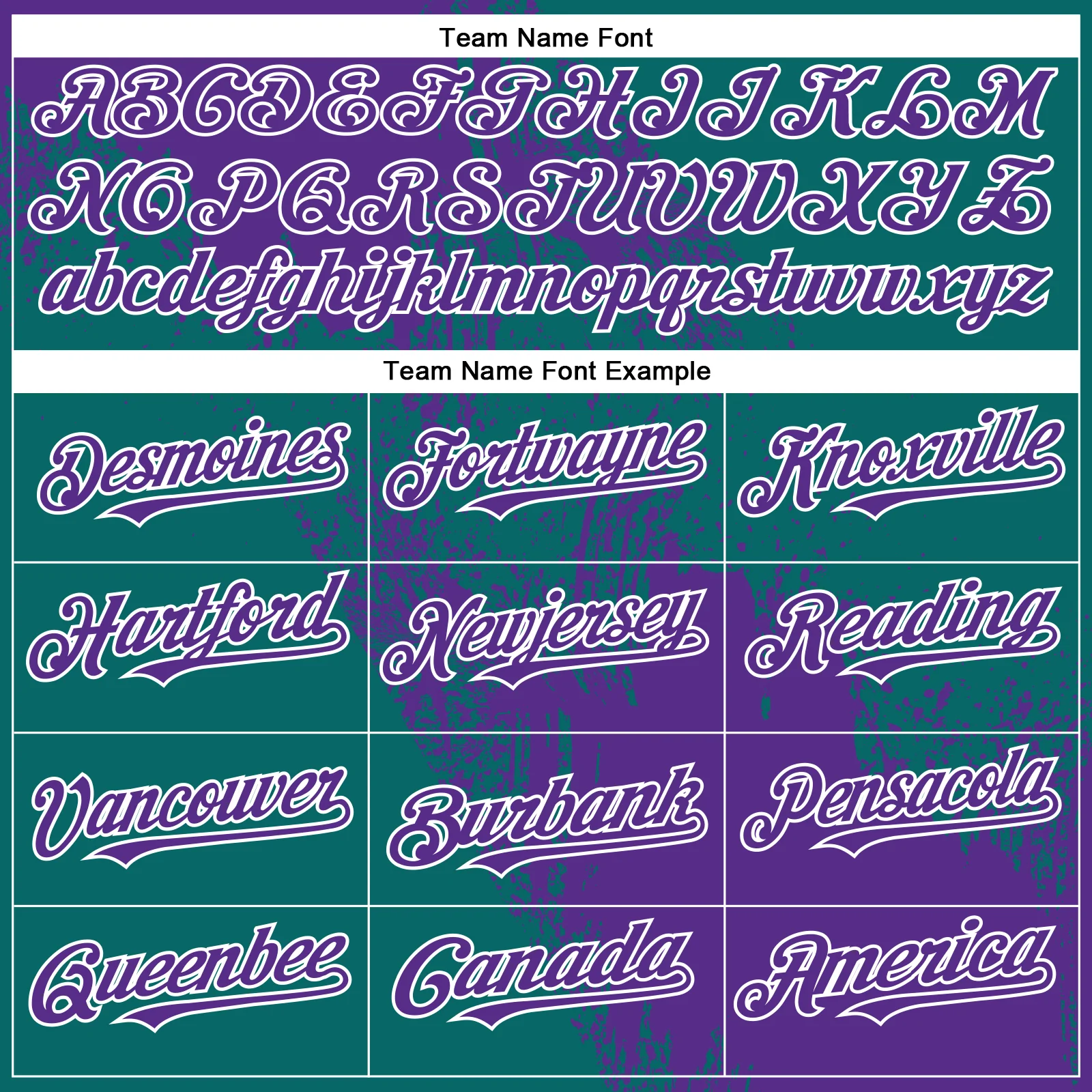 Custom Purple Teal-White 3D Pattern Abstract Brush Stroke Two-Button Unisex Softball Jersey - Image 4