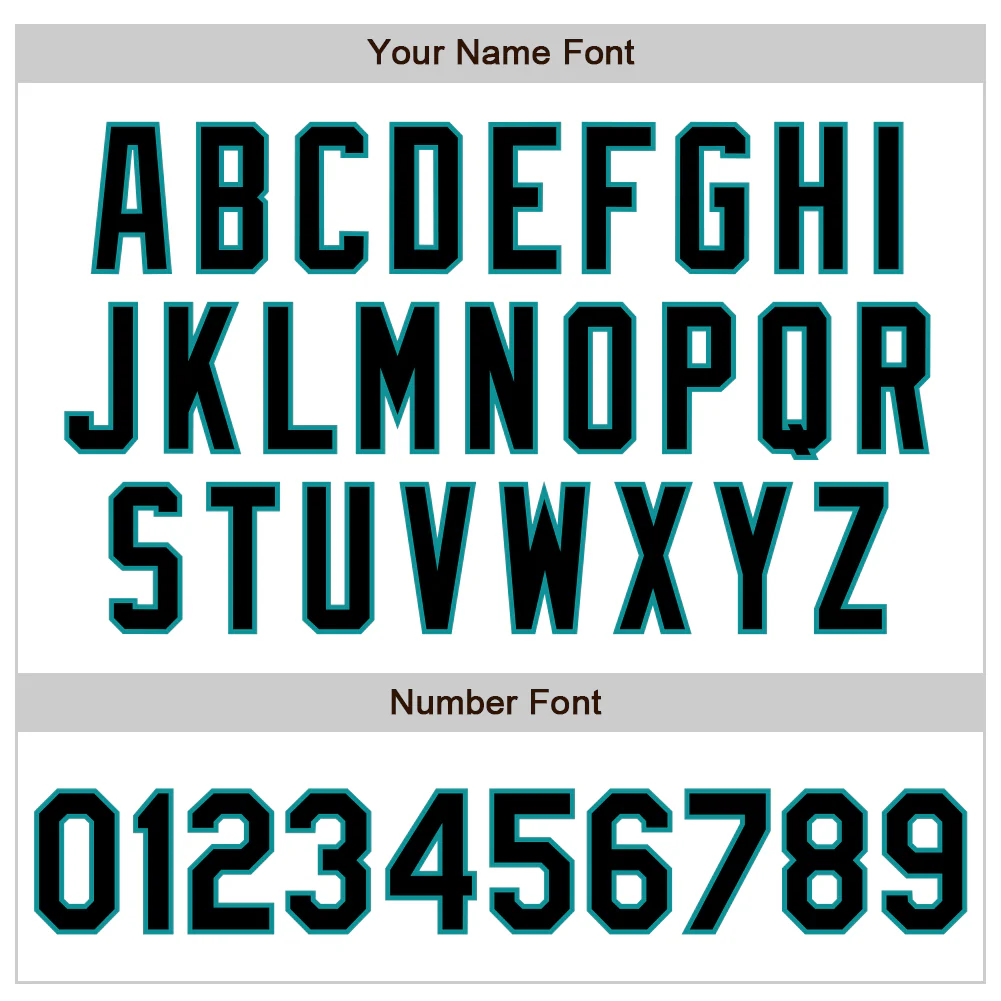 Custom White Black-Teal Authentic Baseball Jersey - Image 4