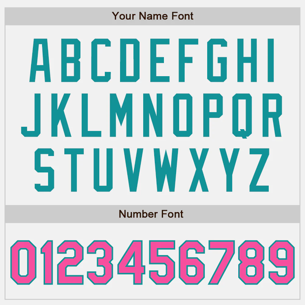Custom White Pink-Teal Authentic Two Tone Baseball Jersey - Image 5