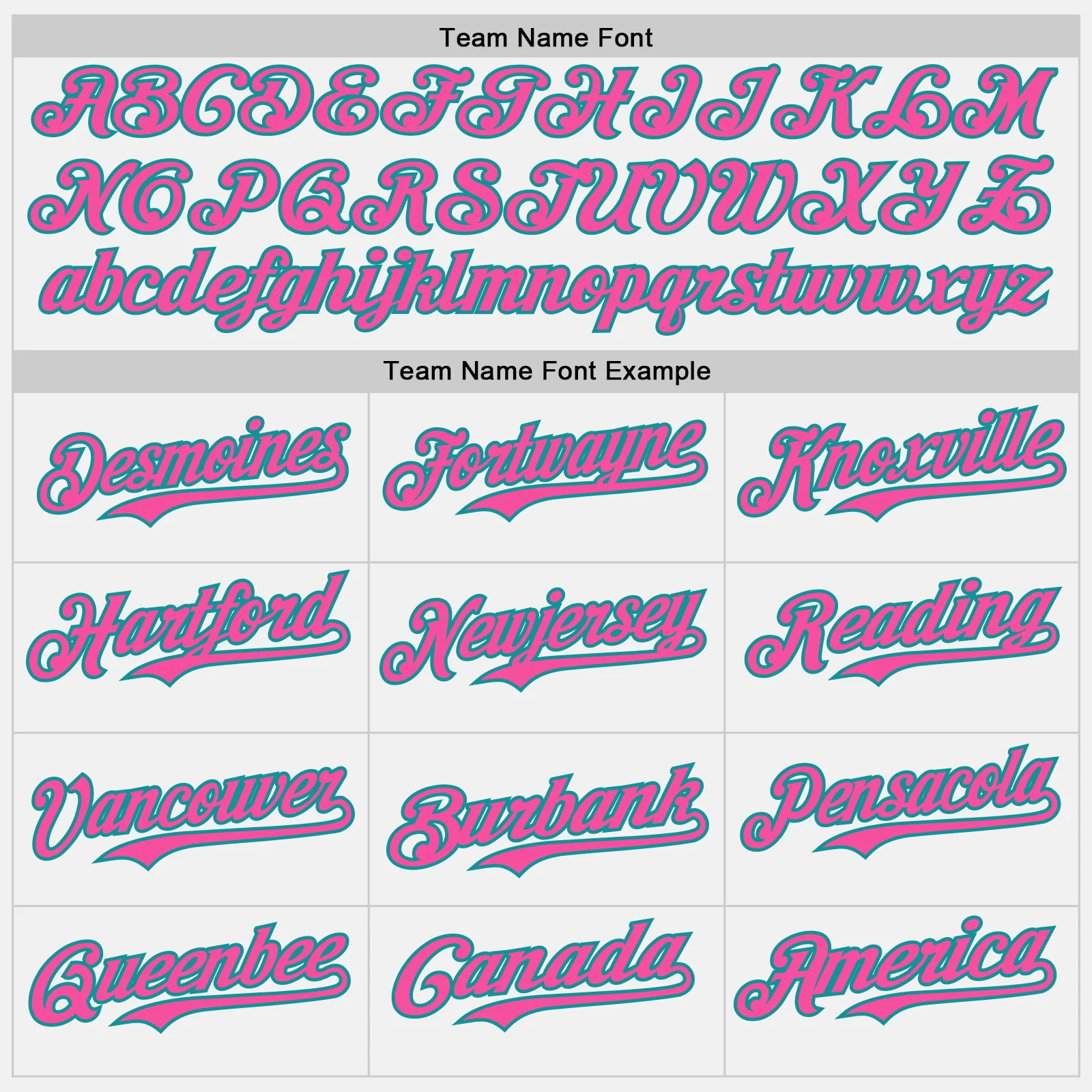 Custom White Pink Pinstripe Teal Authentic Two Tone Baseball Jersey - Image 4