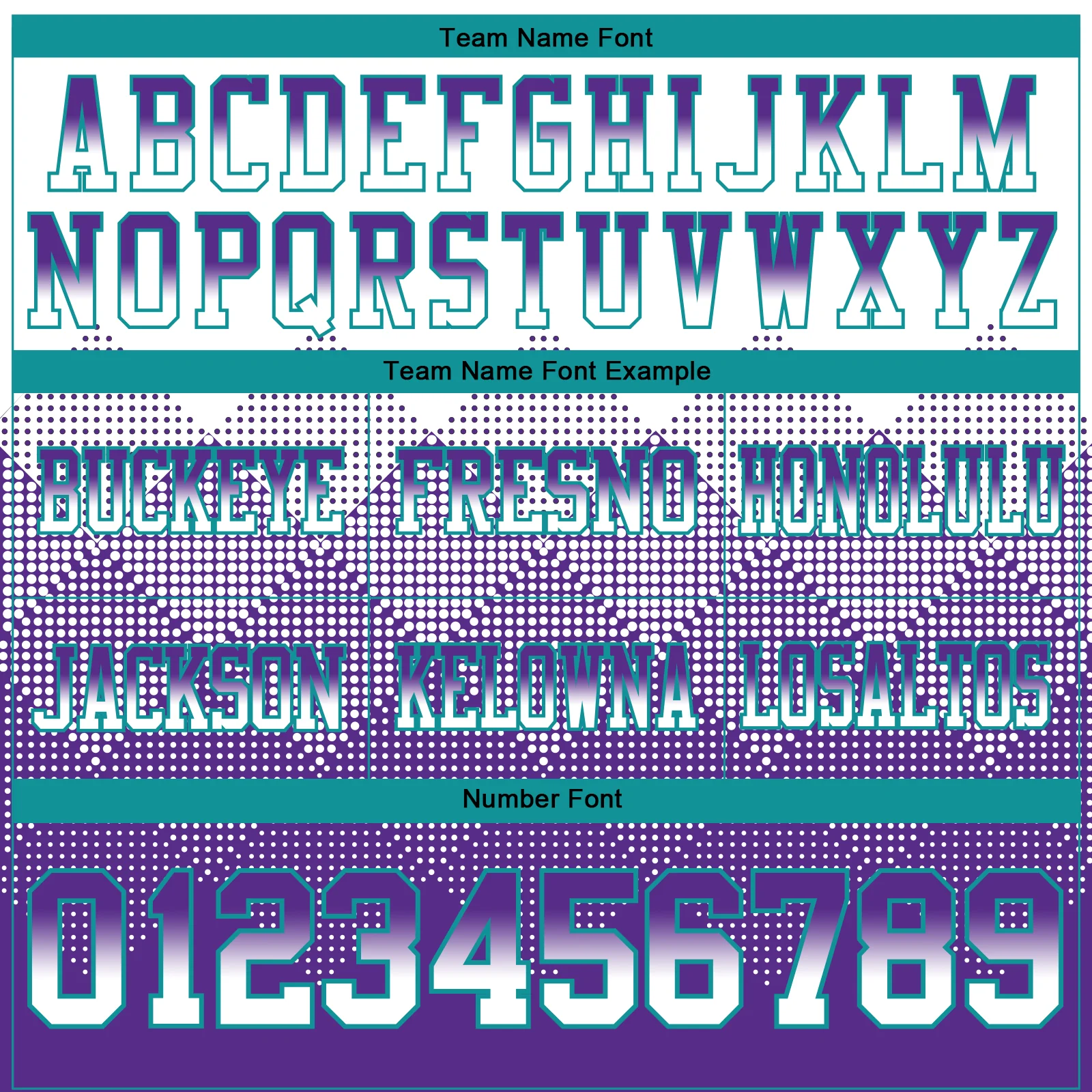 Custom White Purple-Teal Authentic Gradient Square Shape Flag Football Jersey - Image 3