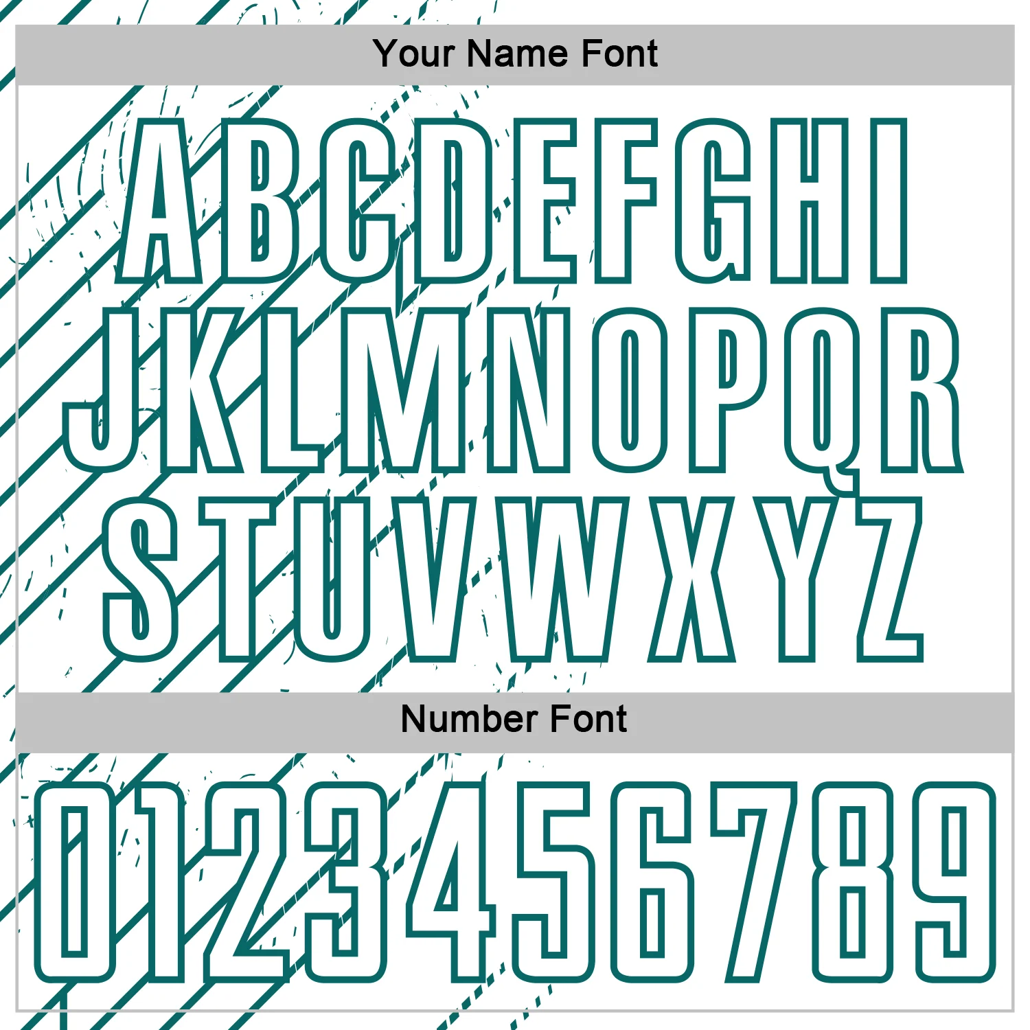 Custom White Teal Lines Sports Sublimation Soccer Uniform Jersey - Image 6