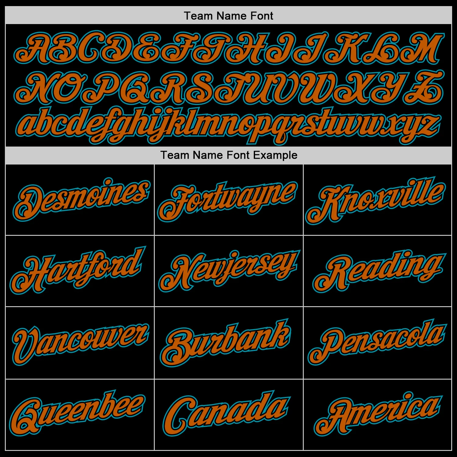 Custom Black Teal-Texas Orange Authentic Throwback Basketball Jersey - Image 3