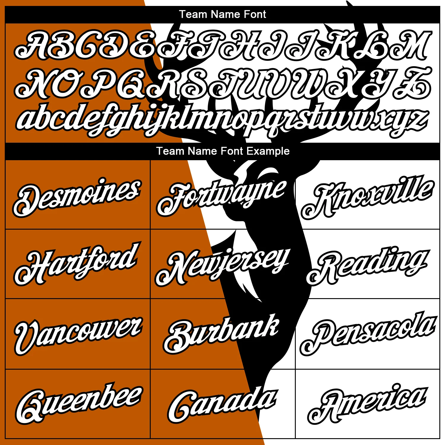 Custom White Texas Orange-Black 3D Animal Deer Hunting Long Sleeve Performance T-Shirt - Image 3