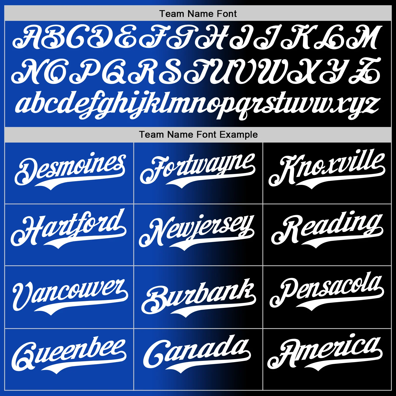 Custom Black White-Thunder Blue Authentic Gradient Fashion Baseball Jersey - Image 4
