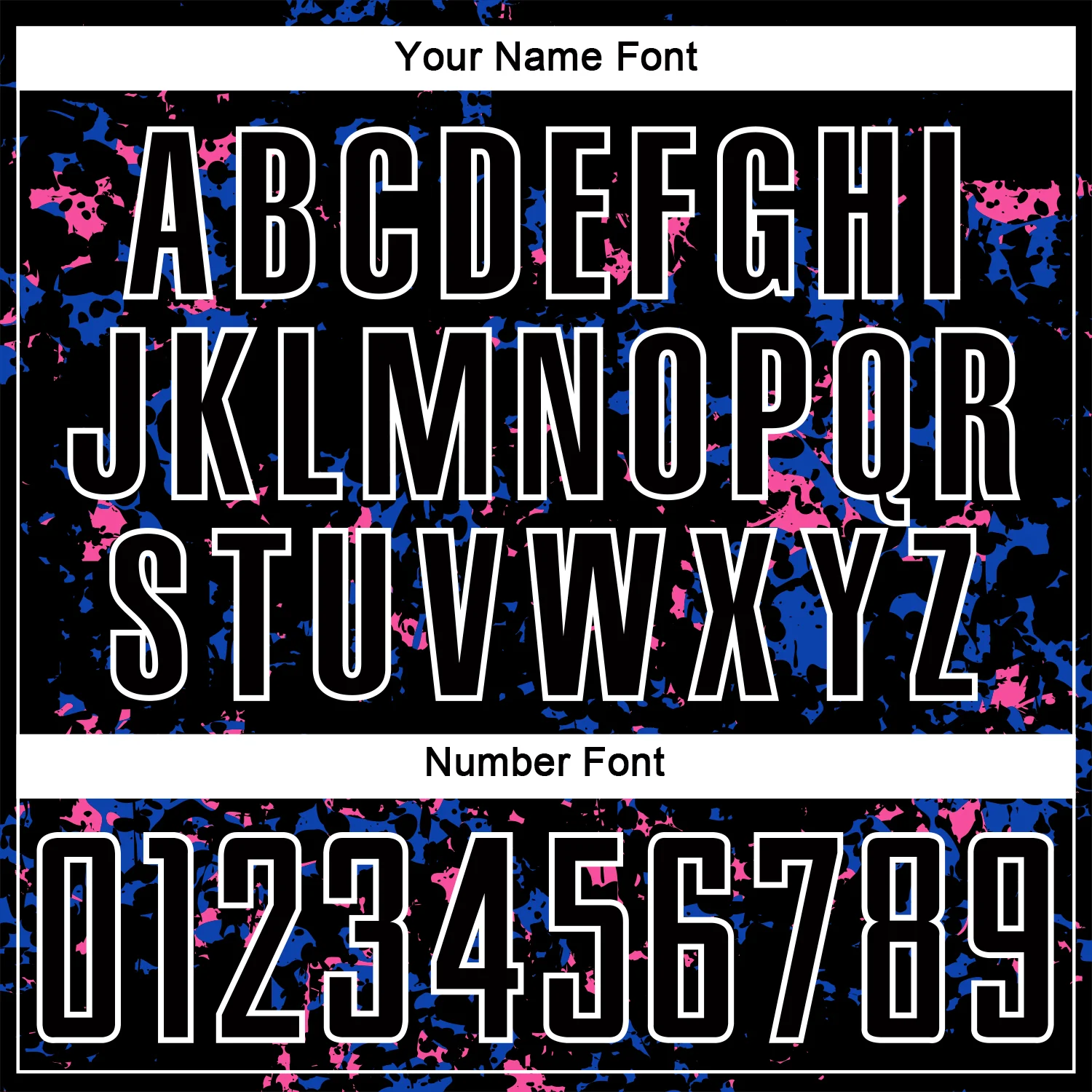 Custom Black Thunder Blue-Pink Abstract Fragment Art Sublimation Soccer Uniform Jersey - Image 6