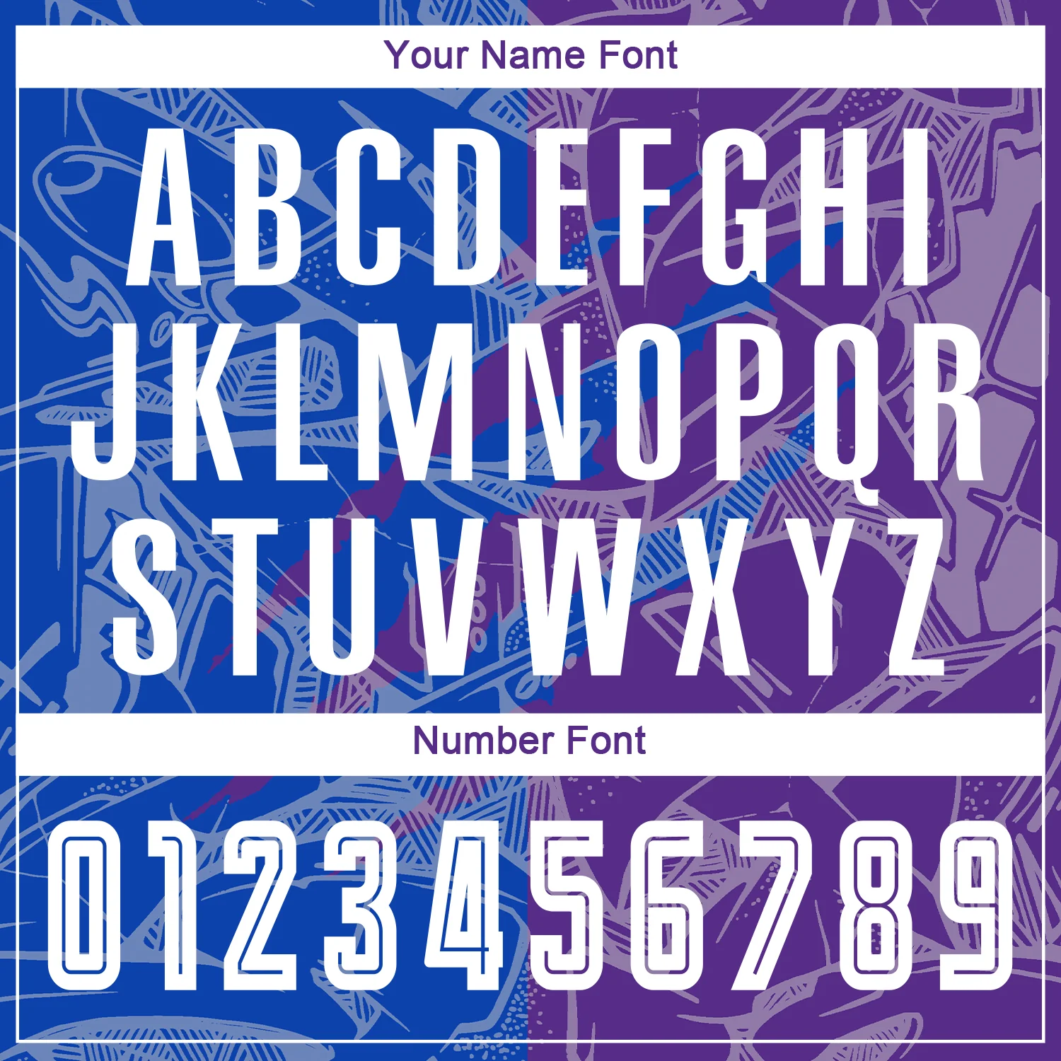 Custom Graffiti Pattern Thunder Blue-Purple Scratch Sublimation Soccer Uniform Jersey - Image 6