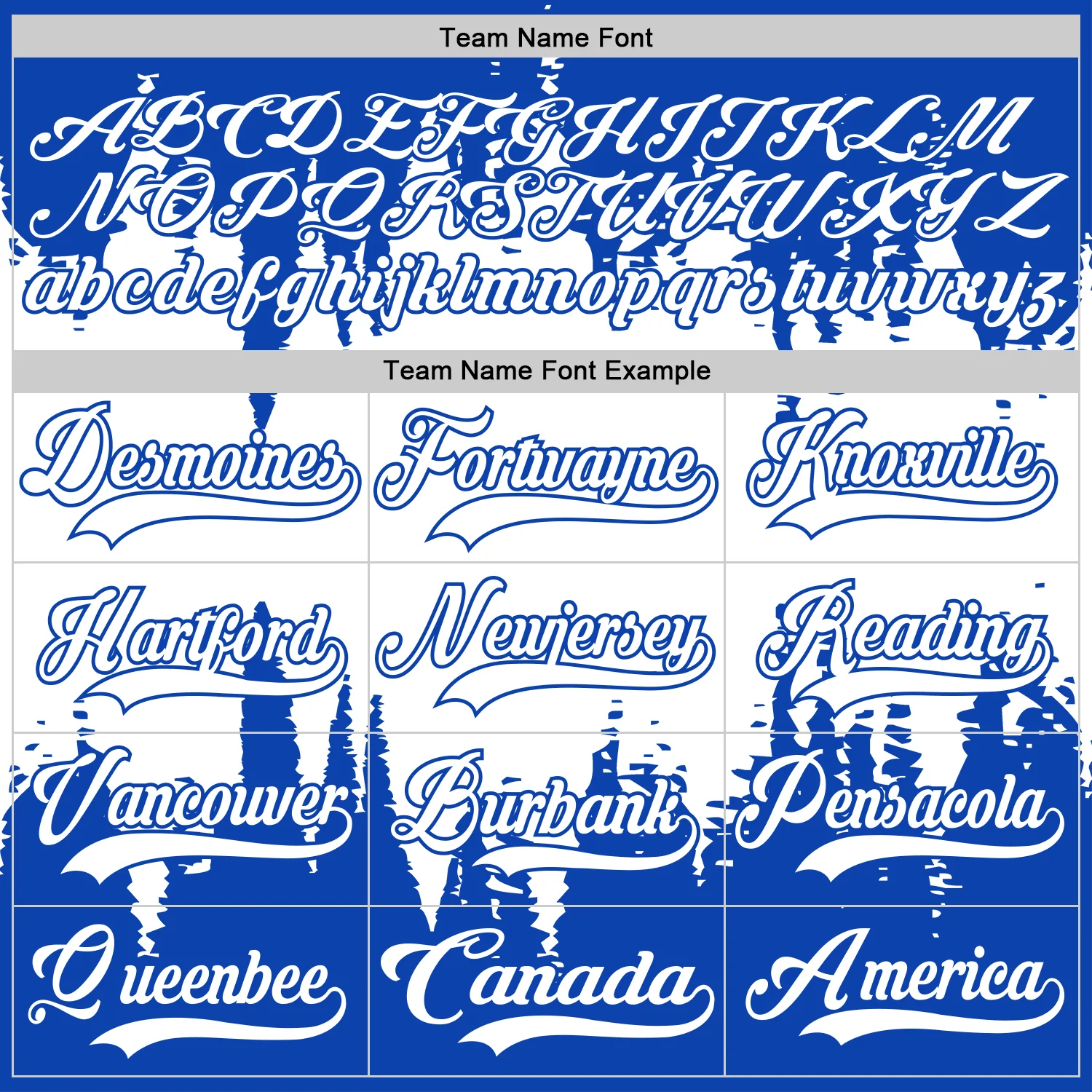 Custom Thunder Blue White Abstract Splatter Paint Hockey Lace Neck Jersey - Image 6