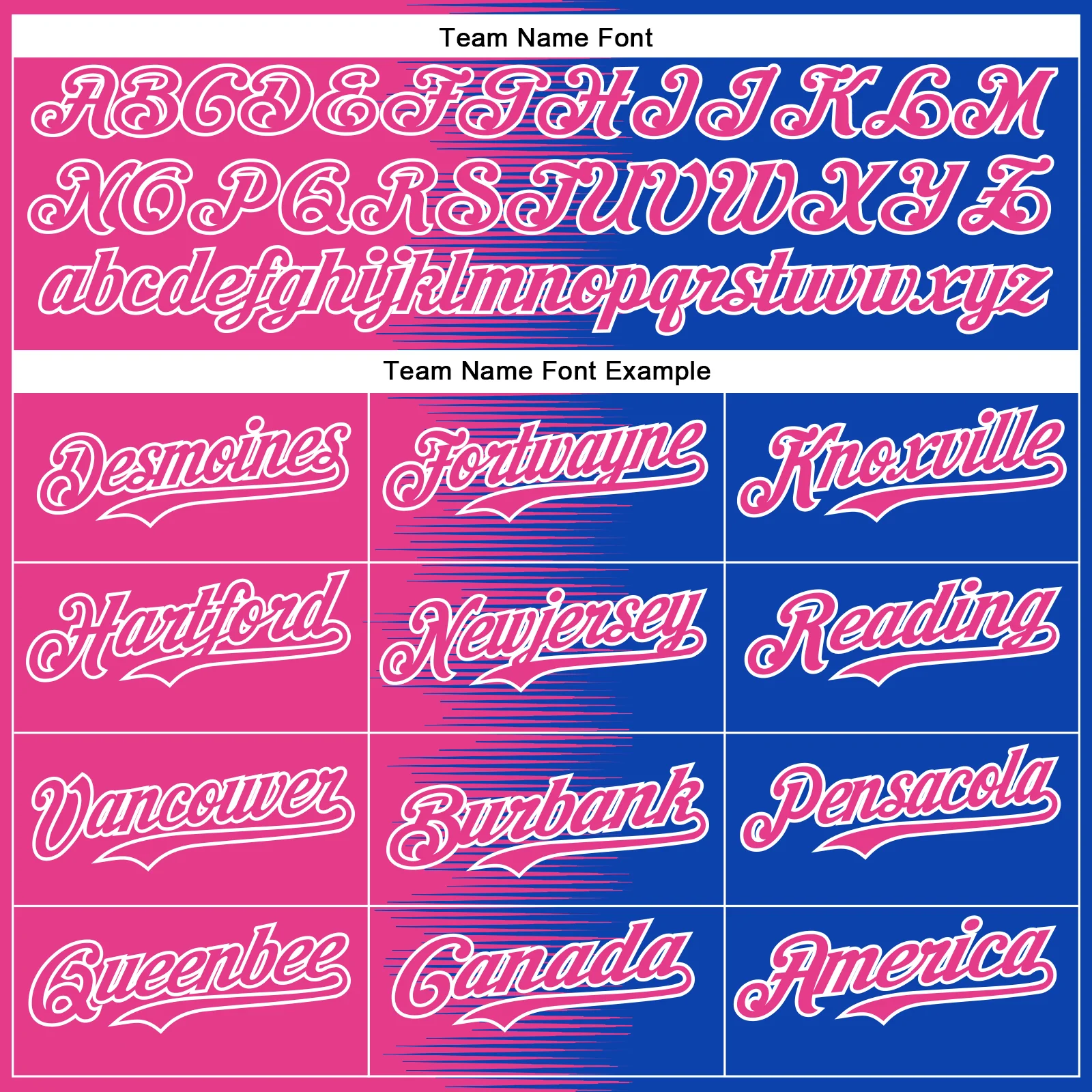 Custom Pink Thunder Blue-White Gradient Line Bomber Full-Snap Varsity Letterman Hoodie Jacket - Image 5