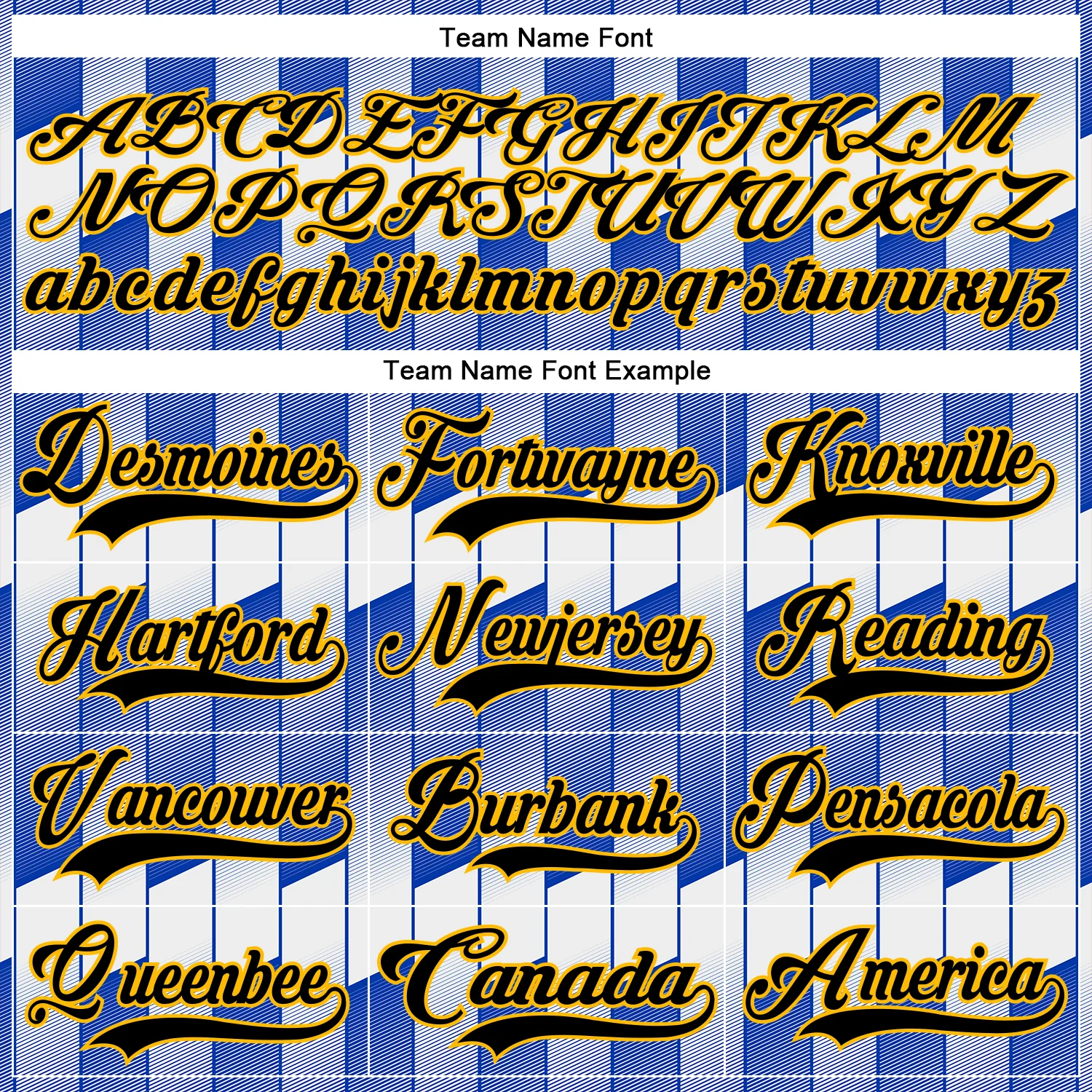 Custom White Black Thunder Blue-Gold Stripe Gradient Hockey Lace Neck Jersey - Image 6
