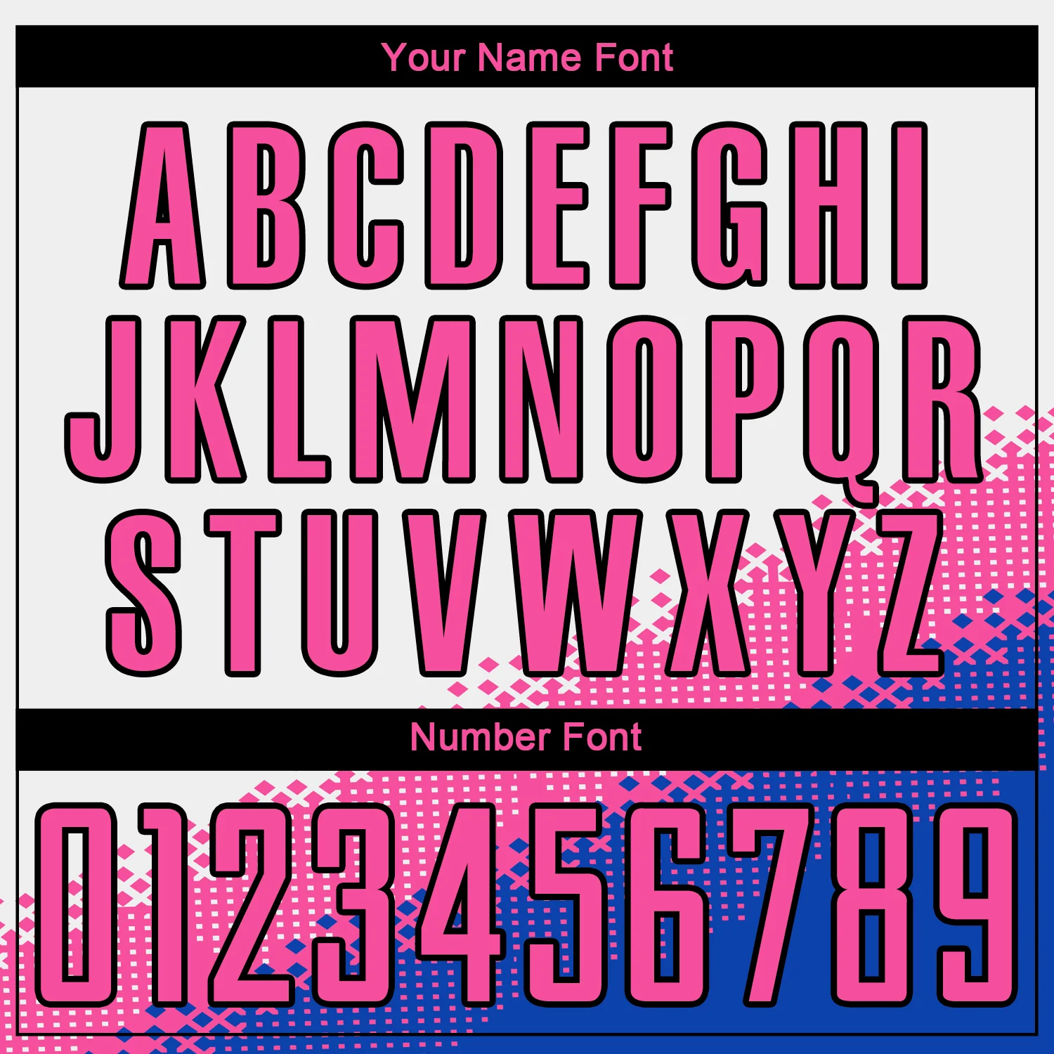 Custom White Pink Thunder Blue-Black Gradient Geometric Shape Sublimation Soccer Uniform Jersey - Image 6
