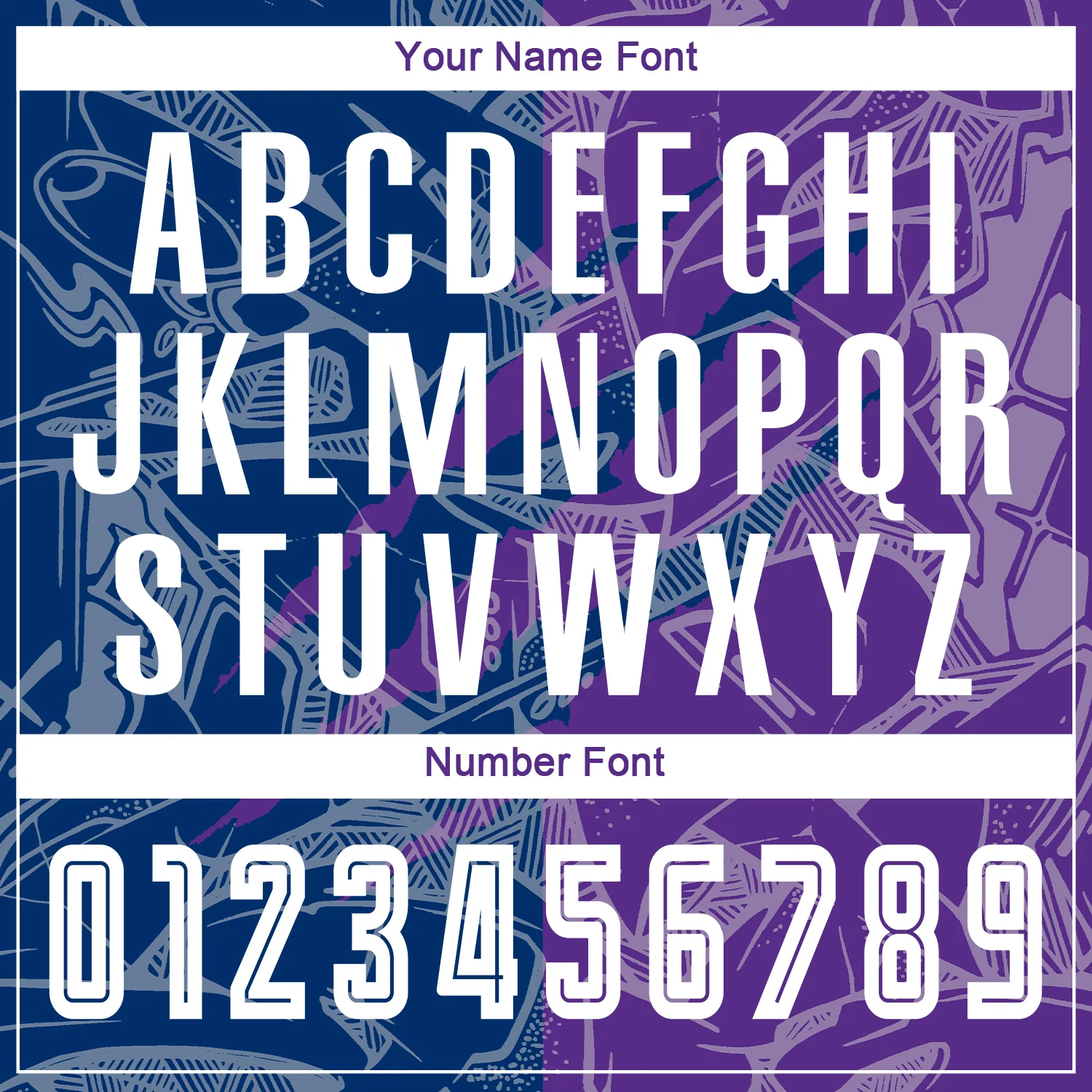 Custom Graffiti Pattern US Navy Blue-Purple Scratch Sublimation Soccer Uniform Jersey - Image 6