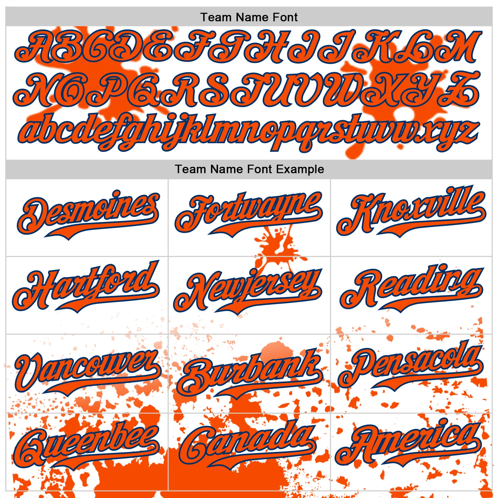 Custom White Orange-US Navy Blue Splatter Camo Two Tone Authentic Baseball Jersey - Image 4