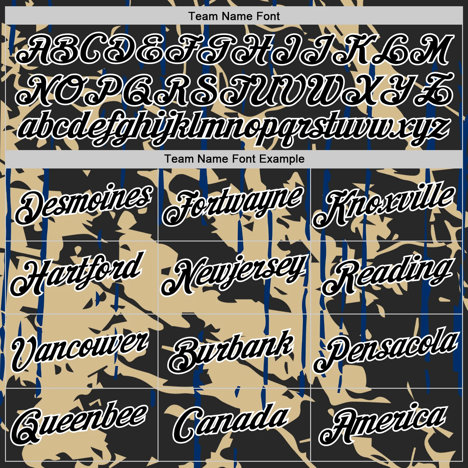 Custom Black Vegas Gold-US Navy Blue 3D Esports Performance T-Shirt - Image 3
