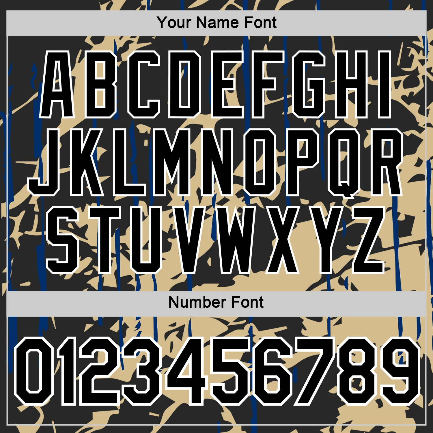 Custom Black Vegas Gold-US Navy Blue 3D Esports Performance T-Shirt - Image 4