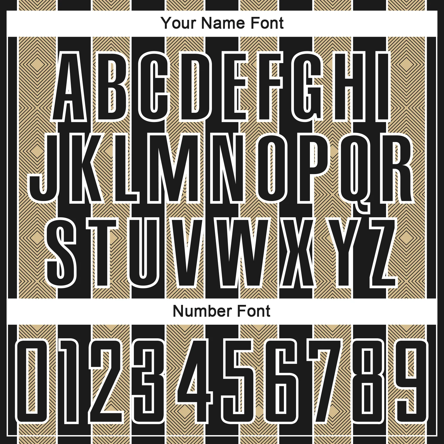 Custom Black Vegas Gold-White Pinstripe Line Sports Sublimation Soccer Uniform Jersey - Image 6