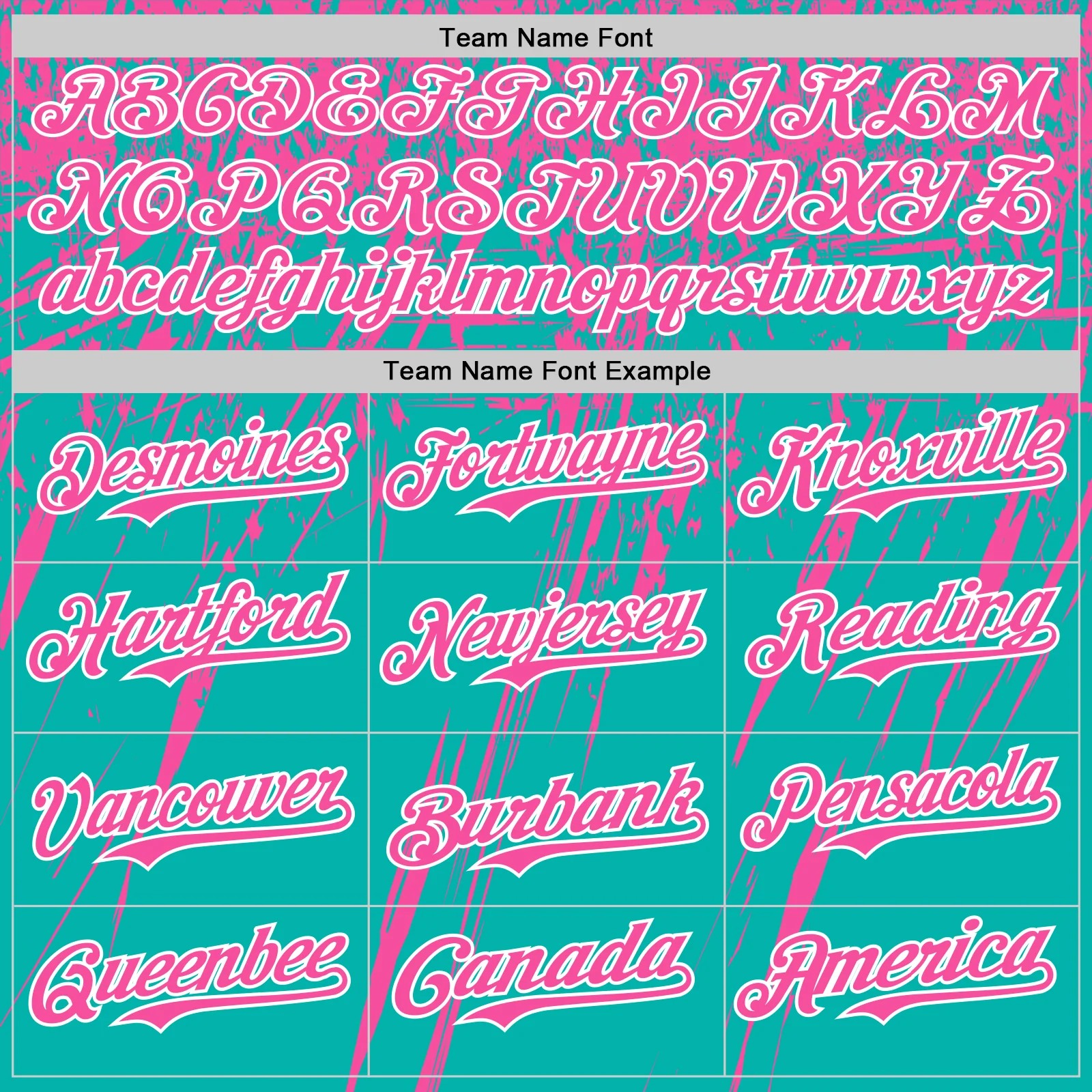 Custom Aqua Pink-White Distressed Scratch Brush Stroke Authentic Baseball Jersey - Image 4