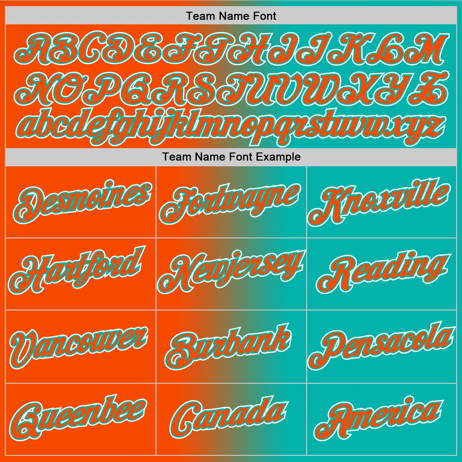Custom Aqua Orange-White Gradient Fashion Performance T-Shirt - Image 4
