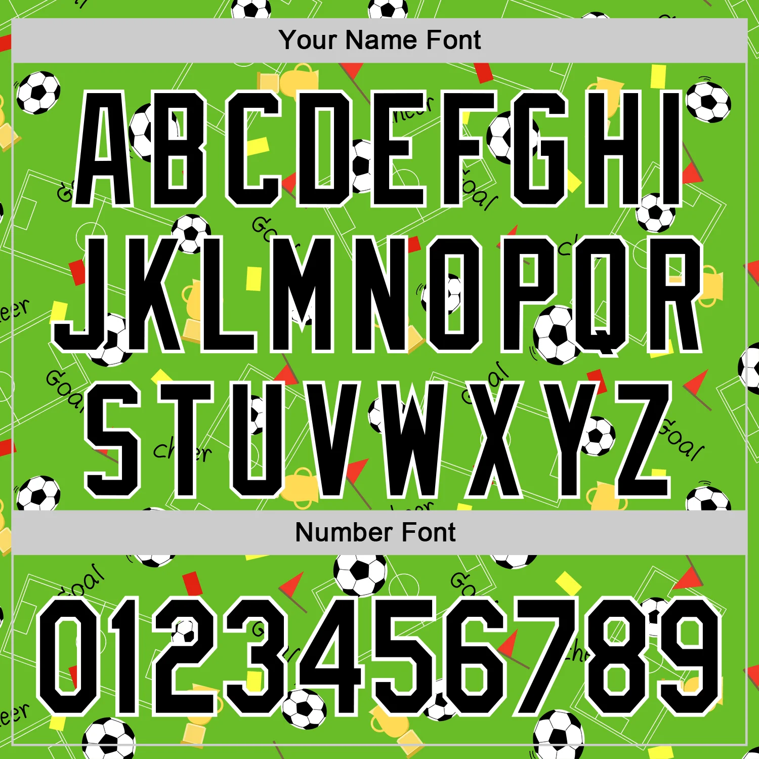 Custom Aurora Green Black-White Comic Doodle Ballgame 3D Pattern Design Authentic Baseball Jersey - Image 5