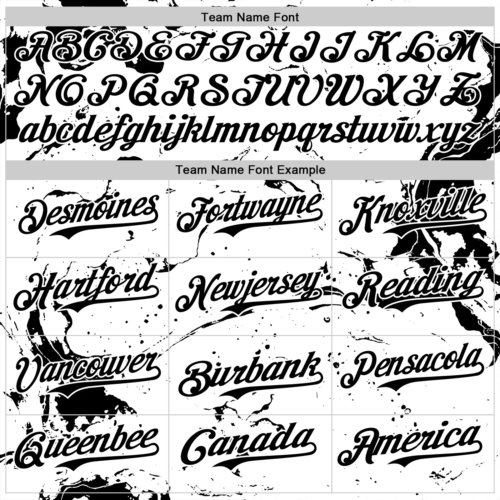 Custom White Black 3D Pattern Design Graffiti Splash Ink Authentic Baseball Jersey - Image 4